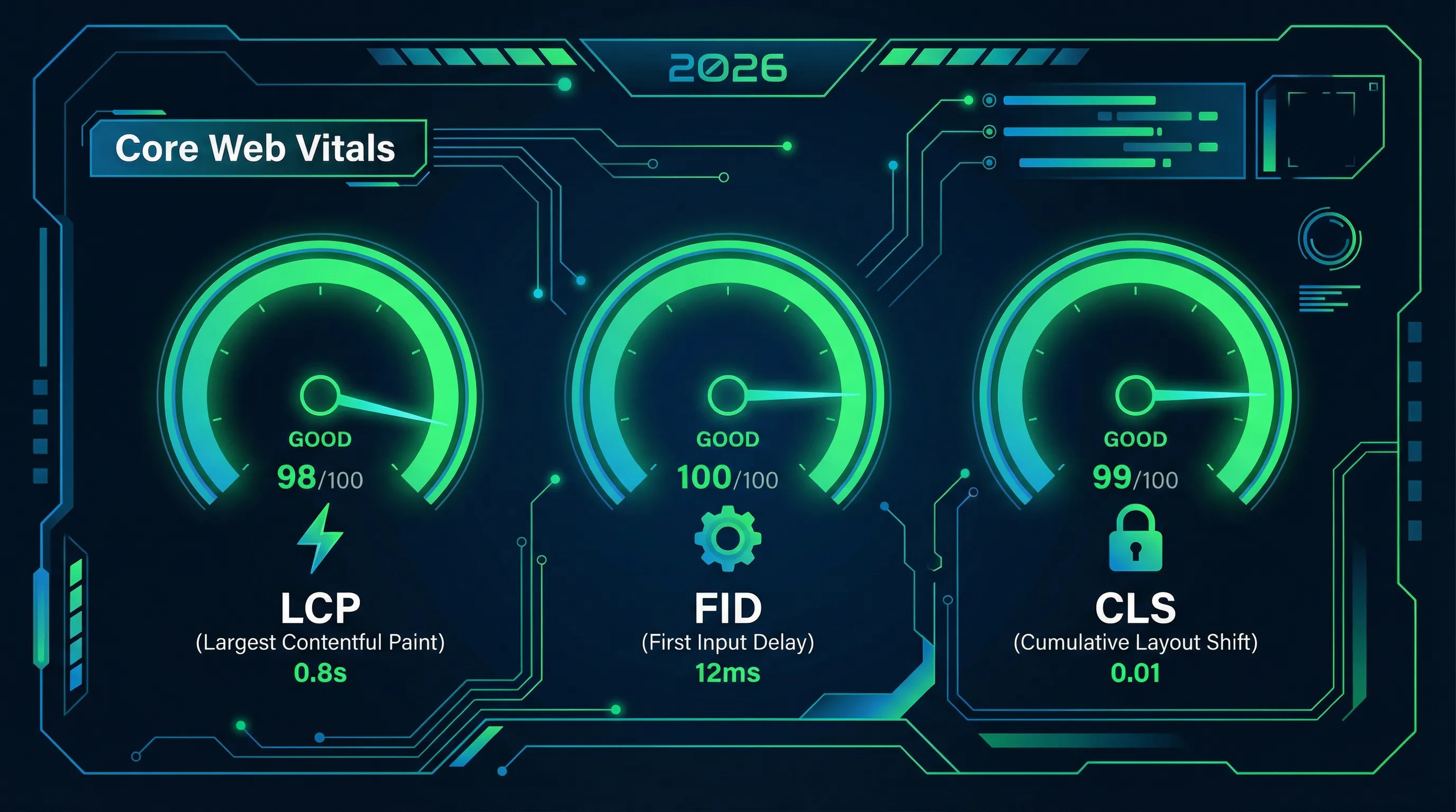 المؤشرات الأساسية للويب: تحسينات عملية في 2026