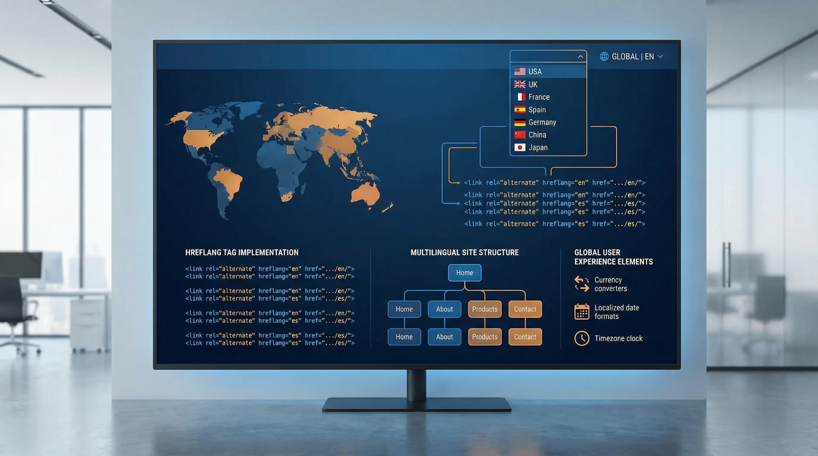 Réussir l'UX internationale et le Hreflang