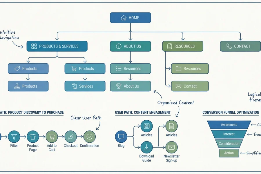 Conversions with Clean Information Architecture